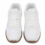 Witte lage sneaker Joelle_