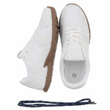 Witte lage sneaker Joelle_