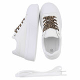 Witte lage sneaker Joyce_