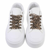 Witte lage sneaker Joyce_