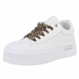 Witte lage sneaker Joyce_