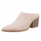 Beige daimen biker/western mule Balizza_