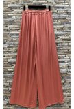 Terracotta broek in satin_