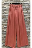 Terracotta broek in satin_