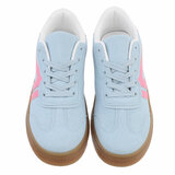 Blauwe lage sneaker Jorina_