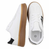 Witte lage sneaker Jorina_