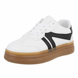 Witte lage sneaker Jorina_