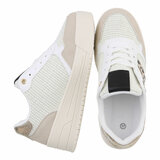 Beige lage sneaker Silke_