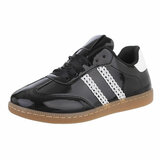 Zwarte lage sneaker Zeta_