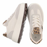 Beige lage sneaker Holy_