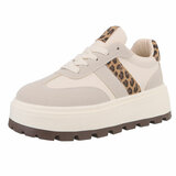 Beige lage sneaker Holy_