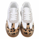 Witte lage sneaker Ivana_