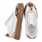 Witte lage sneaker Ivana_