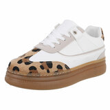 Witte lage sneaker Ivana_