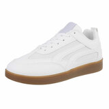 Witte lage sneaker Berla_