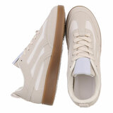 Beige lage sneaker Berla_