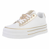 Witte lage  sneaker Jacobine_