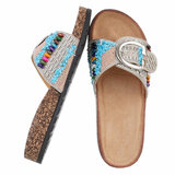 Beige mule Bjodie_