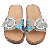 Beige mule Bjodie_
