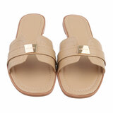 Kaki bruine mule Boja_