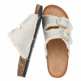 Beige mule Maryse_