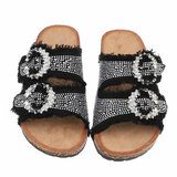 Zwarte mule Maryse_