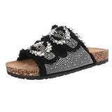 Zwarte mule Maryse_