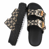 Zwarte mule Bobine_