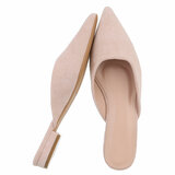 Beige mule Bregita_