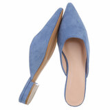 Blauwe mule Bregita_