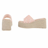 Rose hoge mule Brikke_