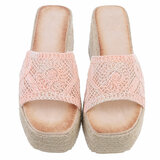 Rose hoge mule Brikke_