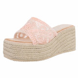 Rose hoge mule Brikke_