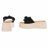 Zwarte hoge mule Christina_