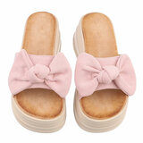 Rose hoge mule Christina_