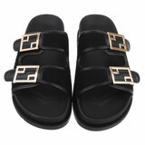 Zwarte mule Mireille_