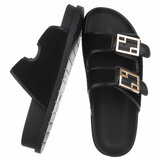 Zwarte mule Mireille_