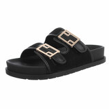 Zwarte mule Mireille_