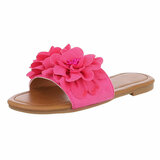 Fuchsia lage sandaal Isabella_