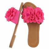 Fuchsia lage sandaal Isabella_