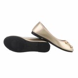 Gouden lak ballerina Aude_