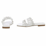 Witte lage mule Kila_