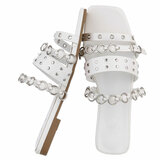 Witte lage mule Kila_