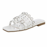 Witte lage mule Kila_