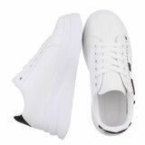  Lage wit-zwarte sneaker Hilde_