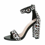 Trendy witte sandaal Leoo_