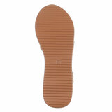Camel sandaal met sleehak Roya_