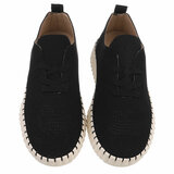  Lage zwarte sneaker Jolien_