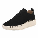 Lage zwarte sneaker Jolien_