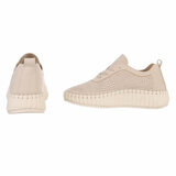  Lage beige sneaker Jolien_